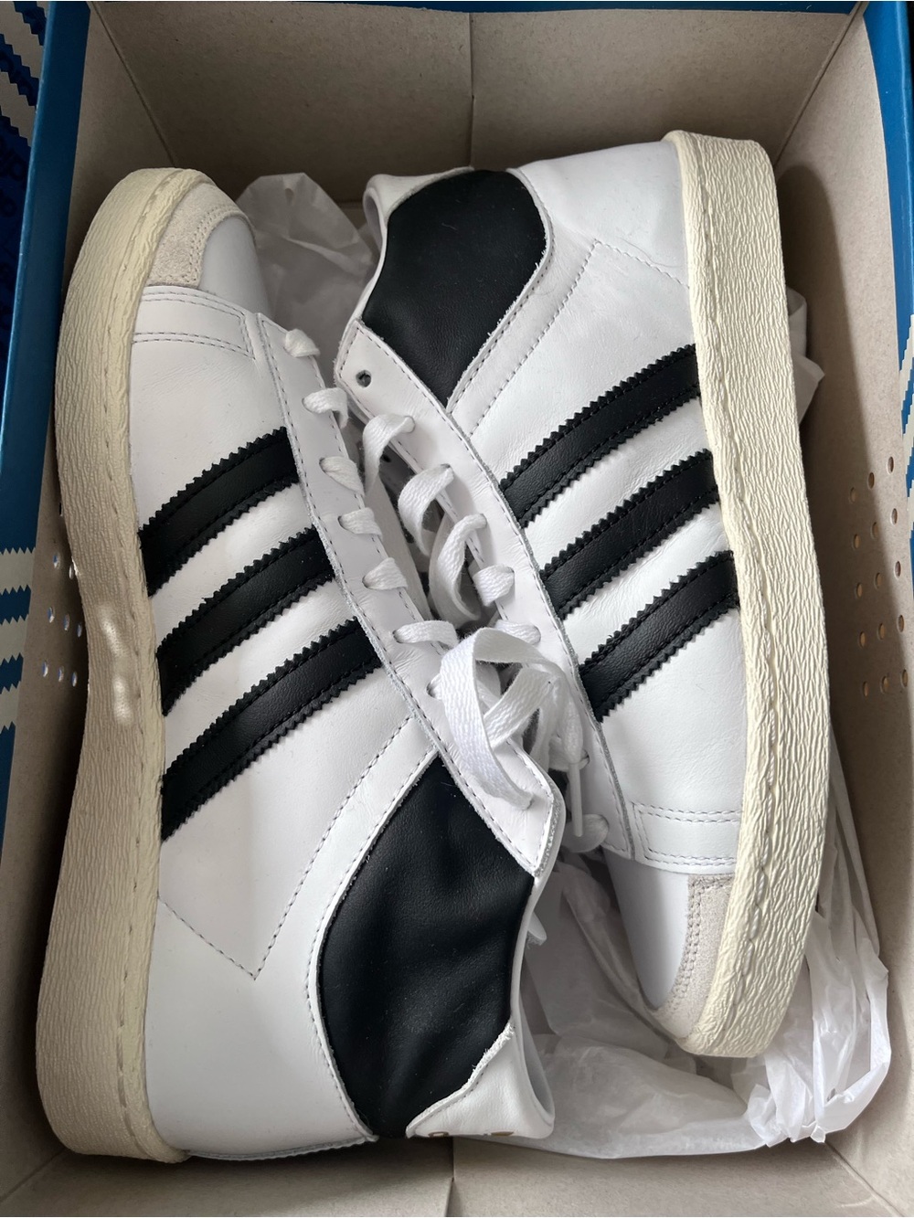 adidas jabber hi’s White and Black High-Top Sneakers - new in box